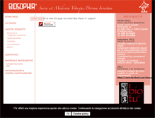 Tablet Screenshot of biosophia.eu